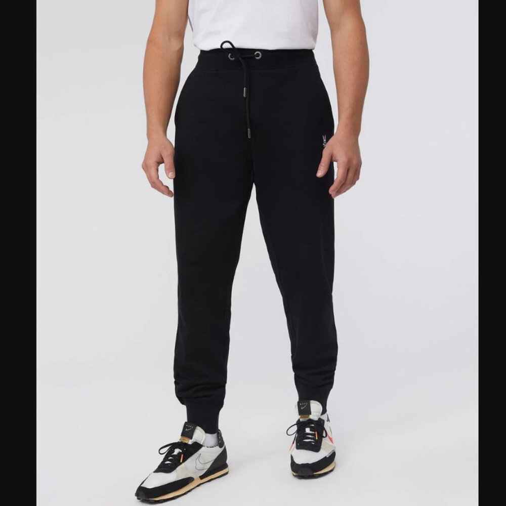 NWOT Psycho Bunny French Terry Knit Joggers Men’s Size XL